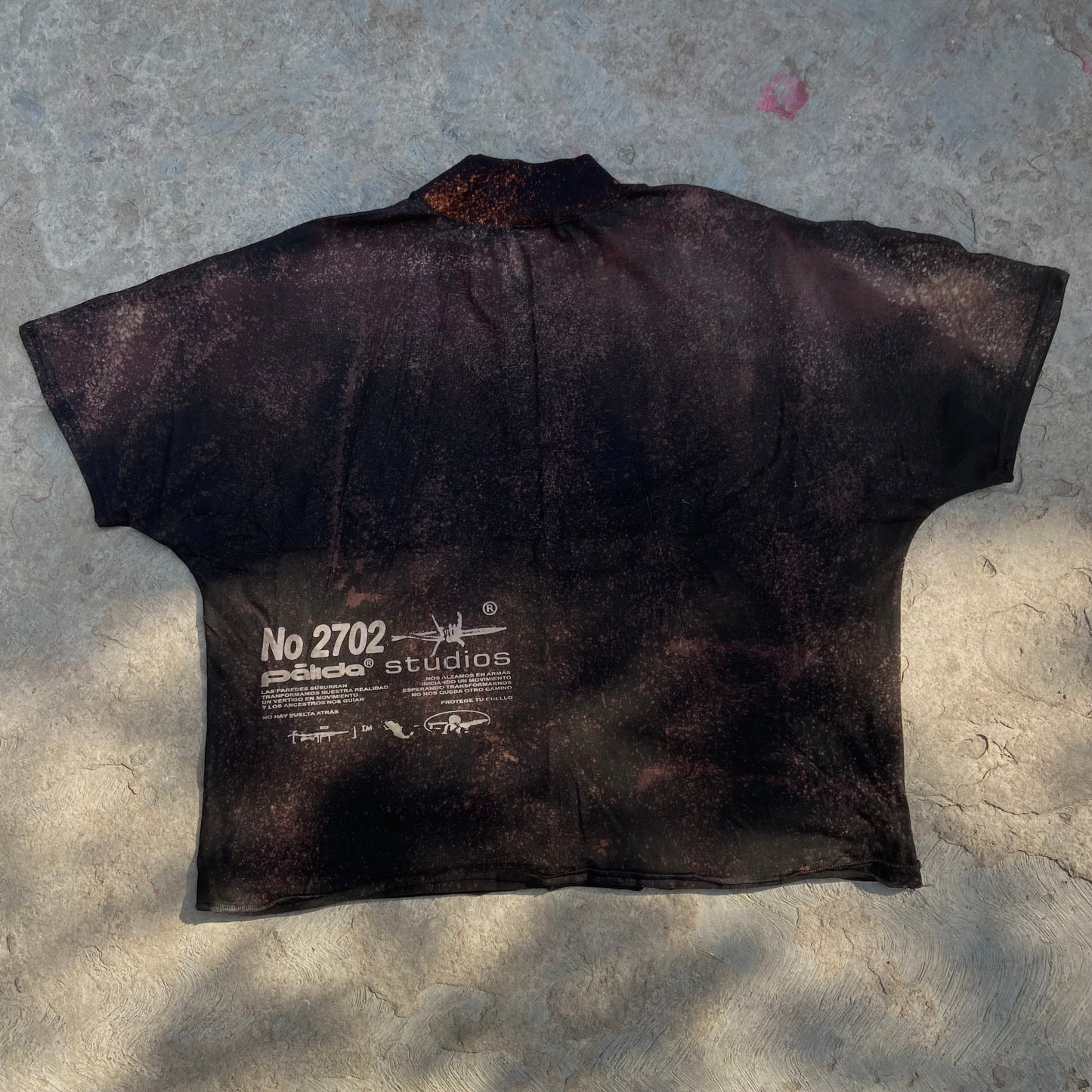pālida® - boxy “SāMPLE" tee