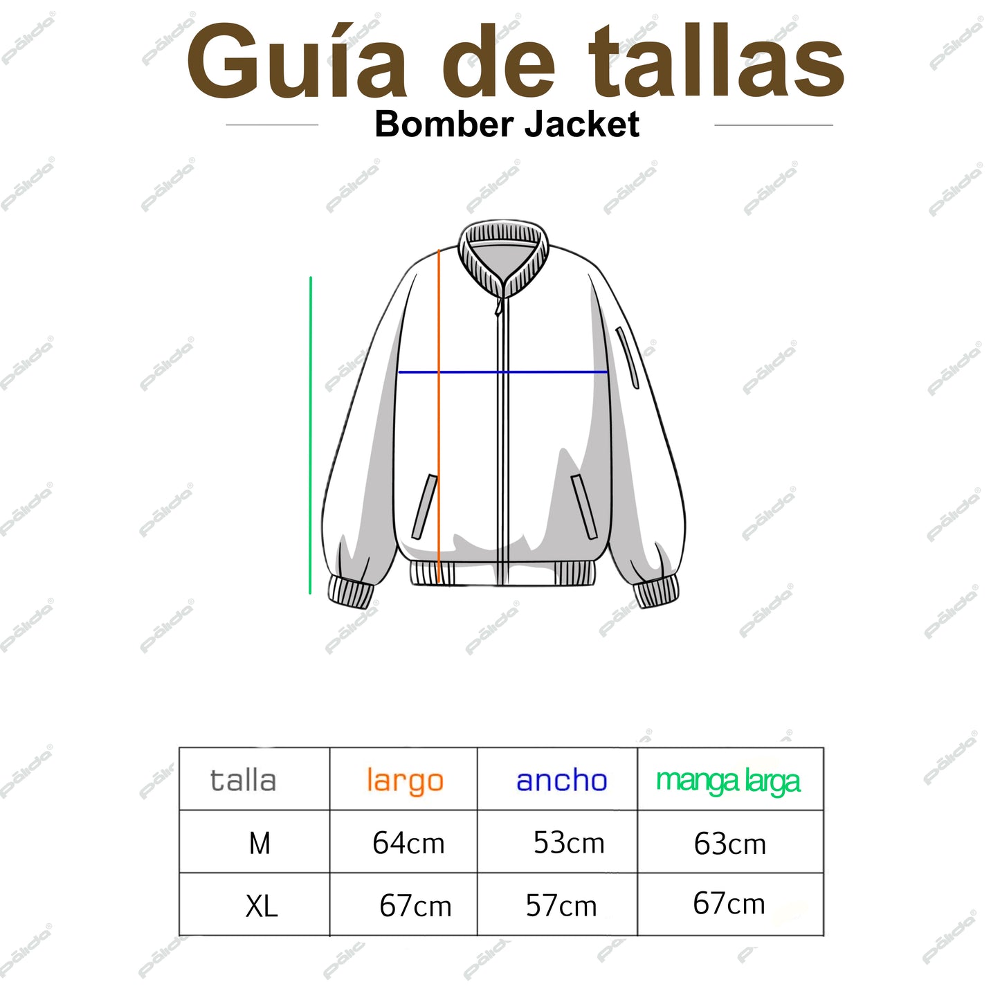 pālida® SKELETōN bomber jacket