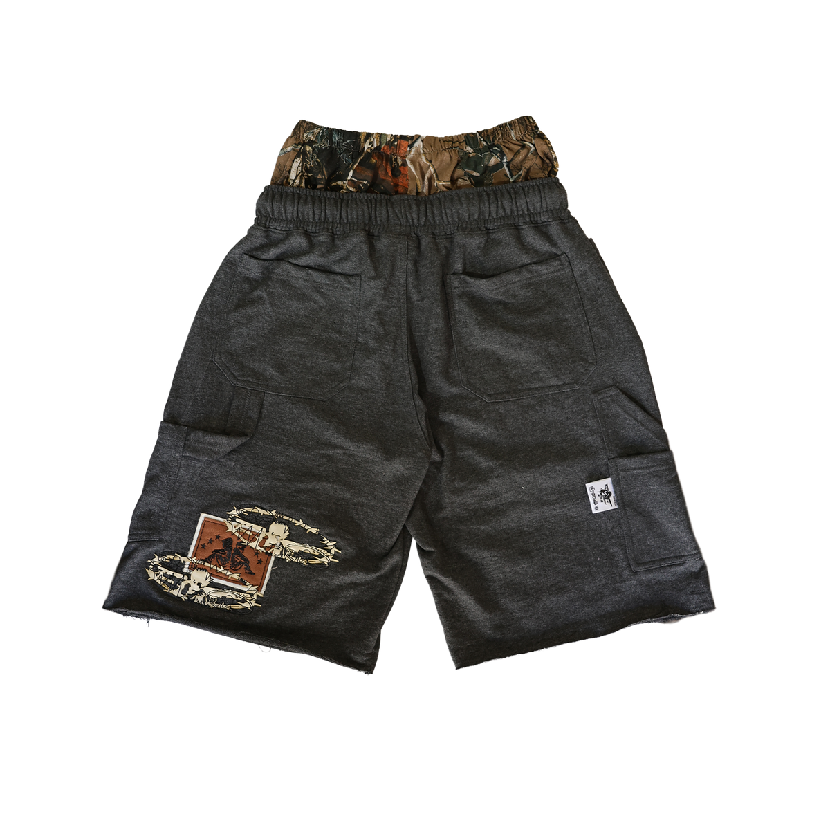 pālida® - FUERZā short_double_waist_GREY™