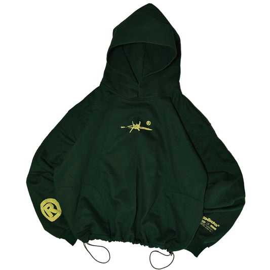 pālida® - SELF dEFENSE 2.0™ Verde hoodie [oversize/boxy]