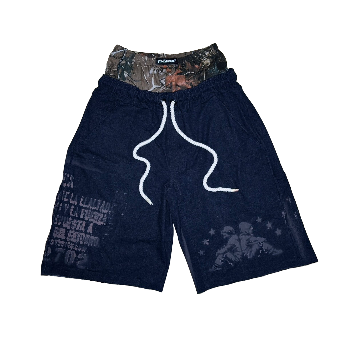 pālida® - FUERZā short_double_waist_BLUE NAVY™