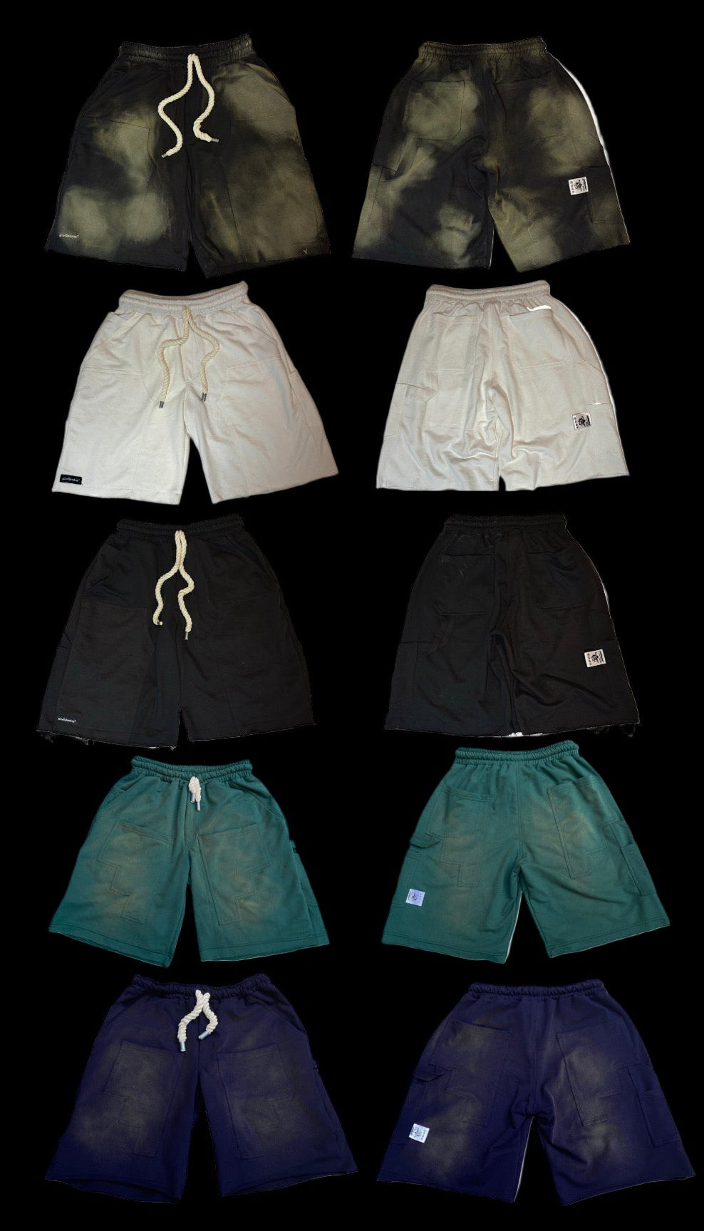 pālida® - CāRPENTER™ double knee shorts