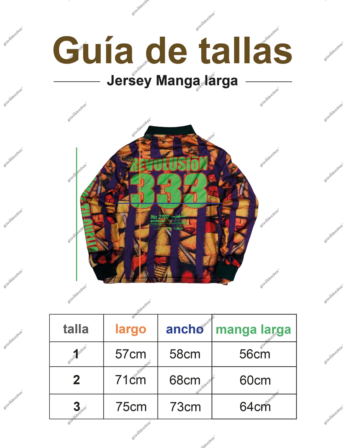 pālida® - “REVOLUSIōN” jersey soccer™