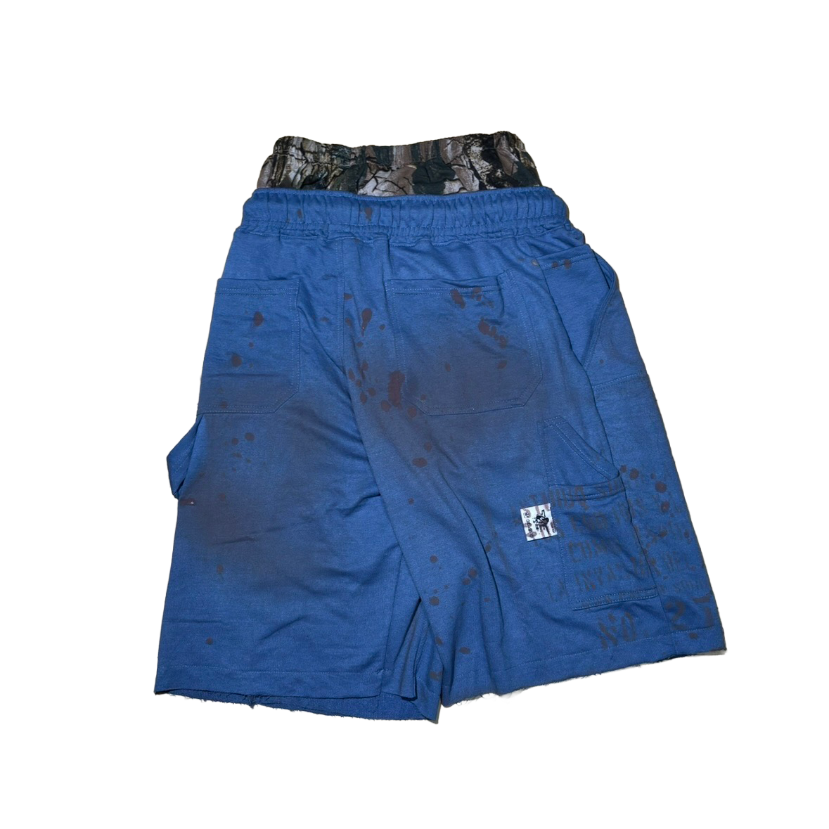 pālida® - FUERZā short_double_waist_BLUE™