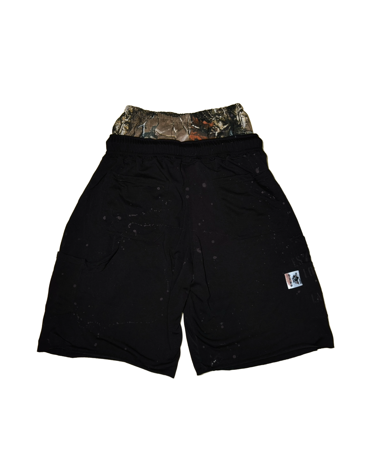 pālida® - FUERZā short_double_waist_BLACK™