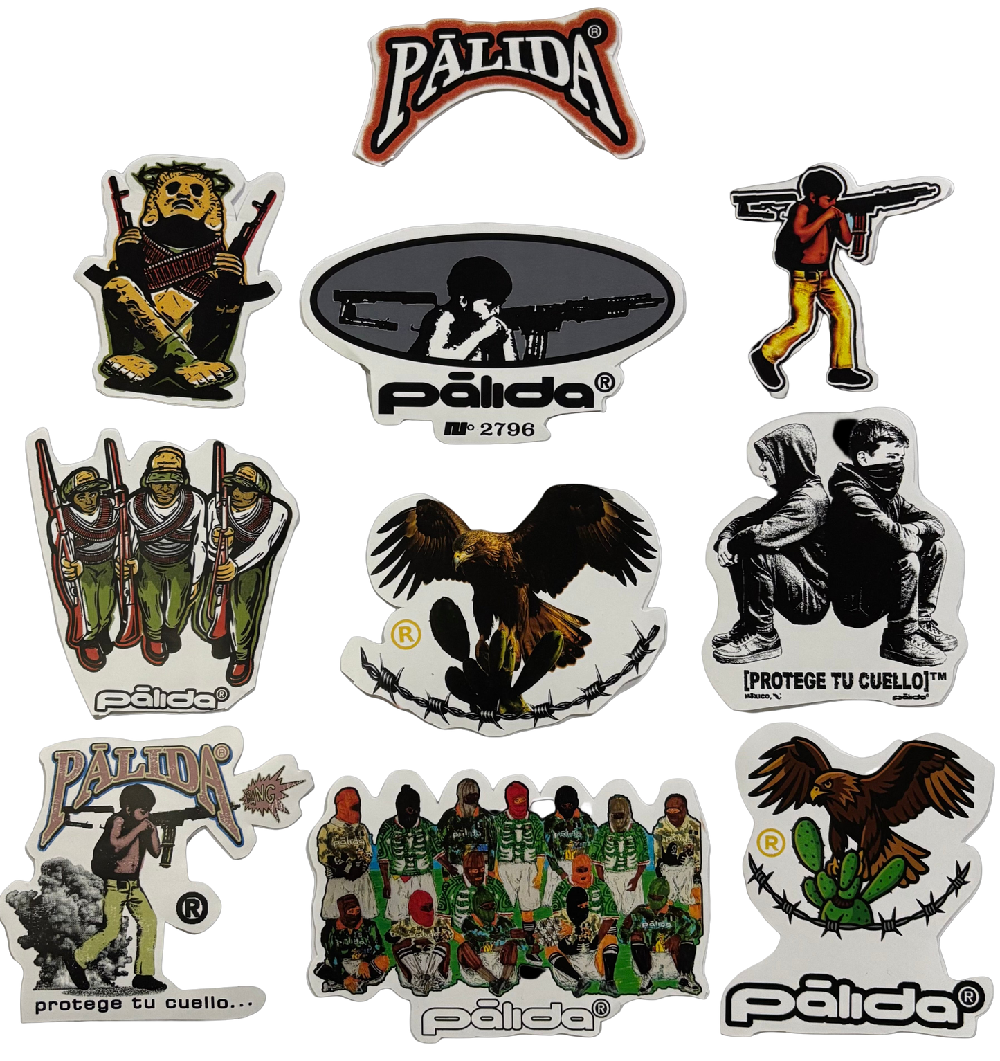 pālida® - STīCKERs SET
