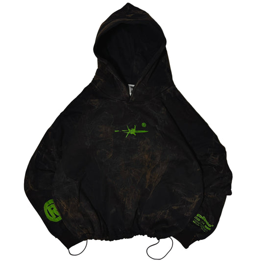 pālida® - SELF dEFENSE 2.0™ Obsidiana hoodie [oversize/boxy]