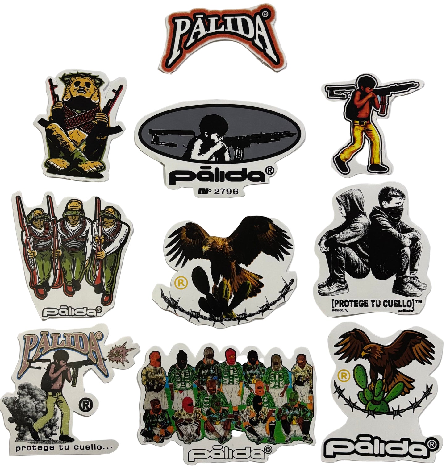 pālida® - STīCKERs SET