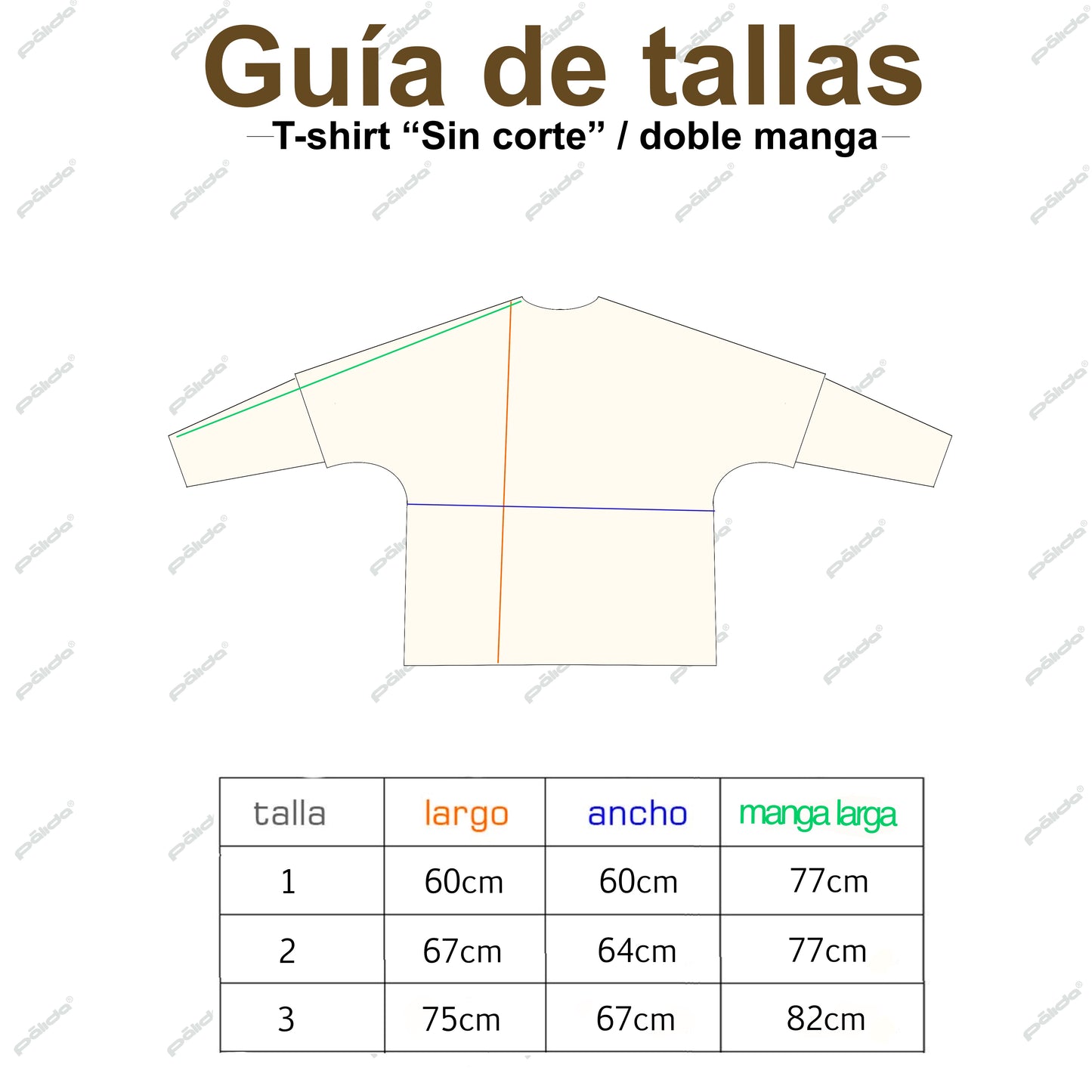 pālida® - TZōMPANTLI Tee long sleeve