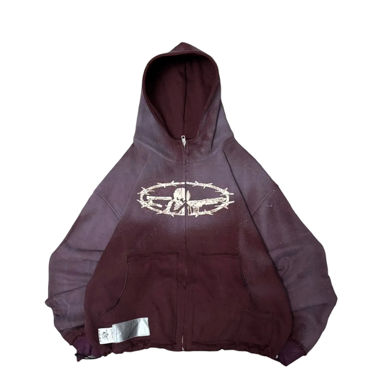 pālida® - FUERZā Hoodie_vino™