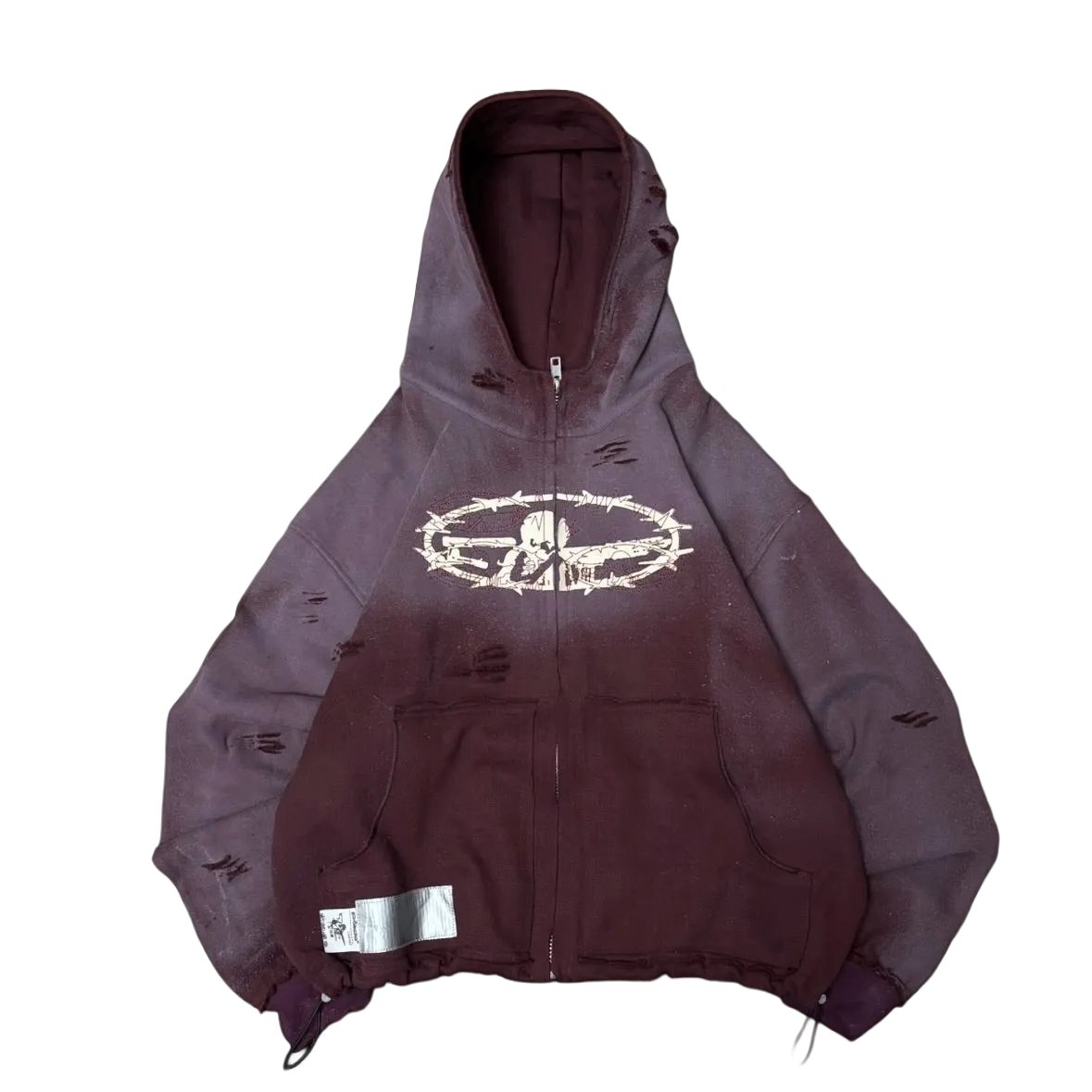 pālida® - FUERZā Hoodie_vino™