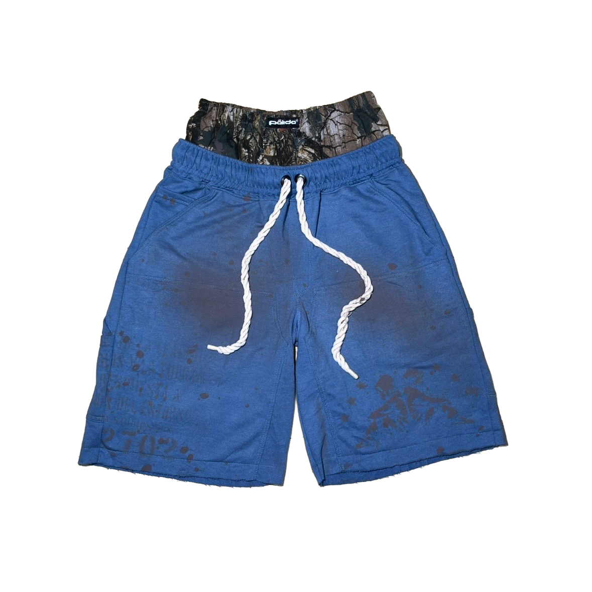 pālida® - FUERZā short_double_waist_BLUE™