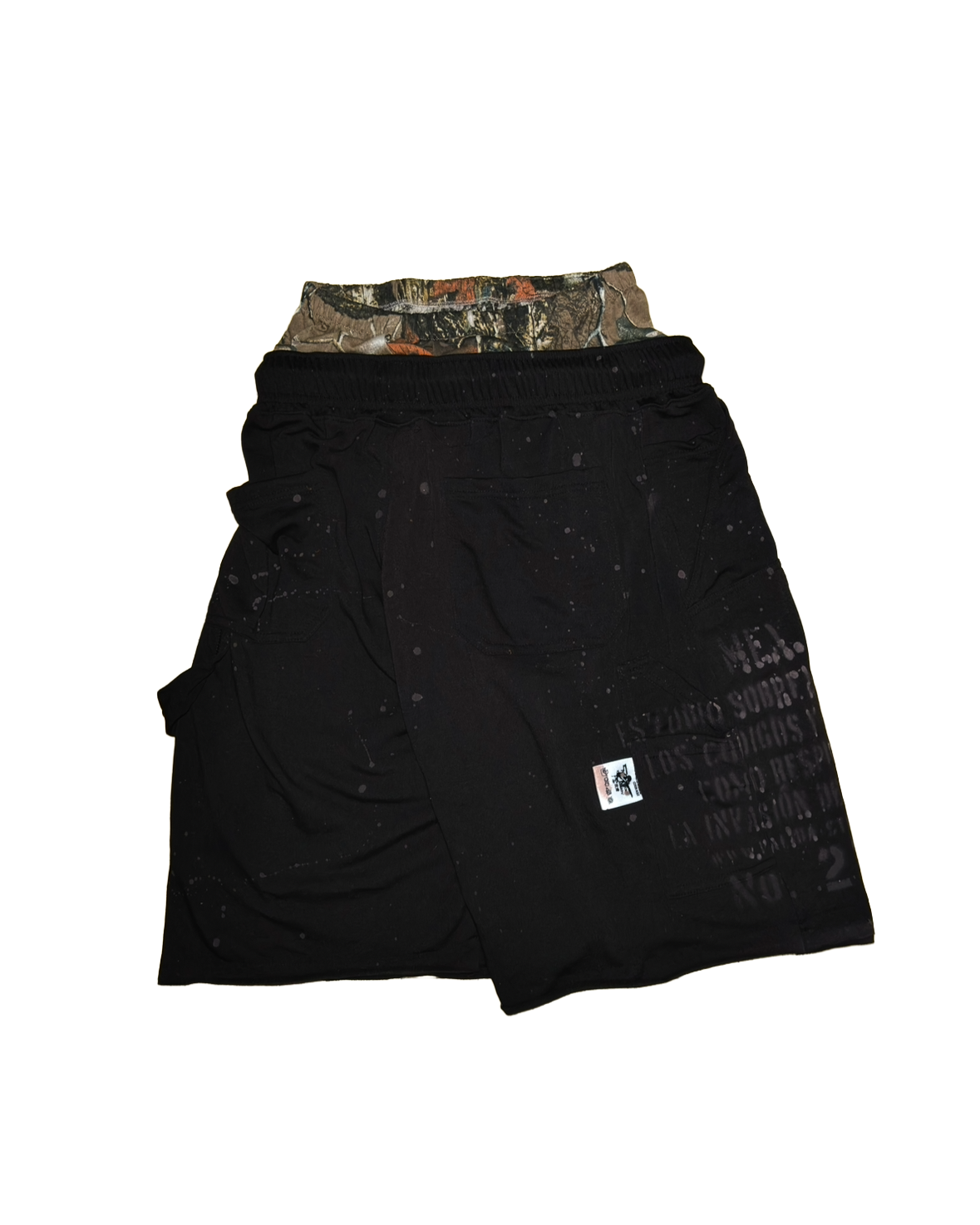 pālida® - FUERZā short_double_waist_BLACK™