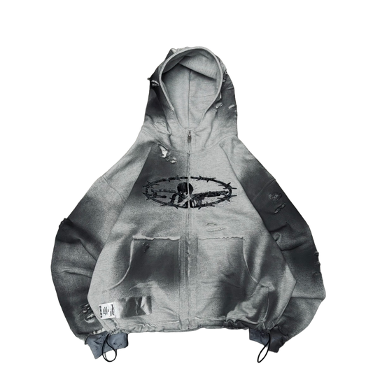 pālida® - FUERZā Hoodie_gris_carbón™