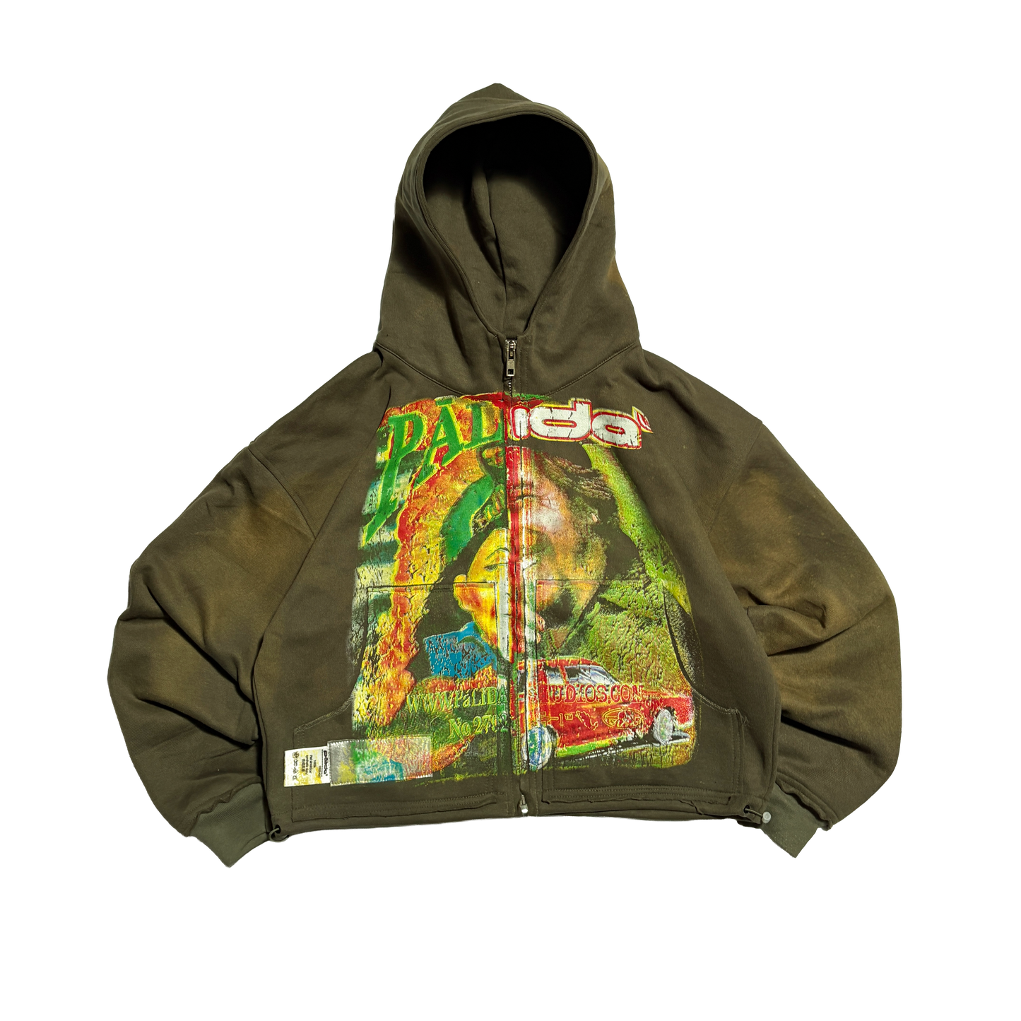pālida® - RĒVOLUSIōN-VINTAGE™ zip hoodie [oversize/boxy]
