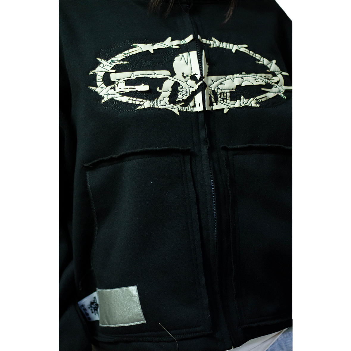 pālida® - FUERZā Hoodie  OBSīDIANA SUN FADE™