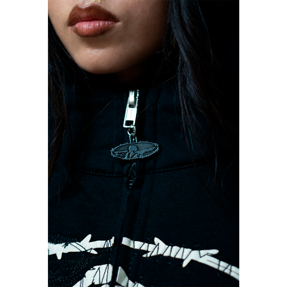 pālida® - FUERZā Hoodie  OBSīDIANA SUN FADE™