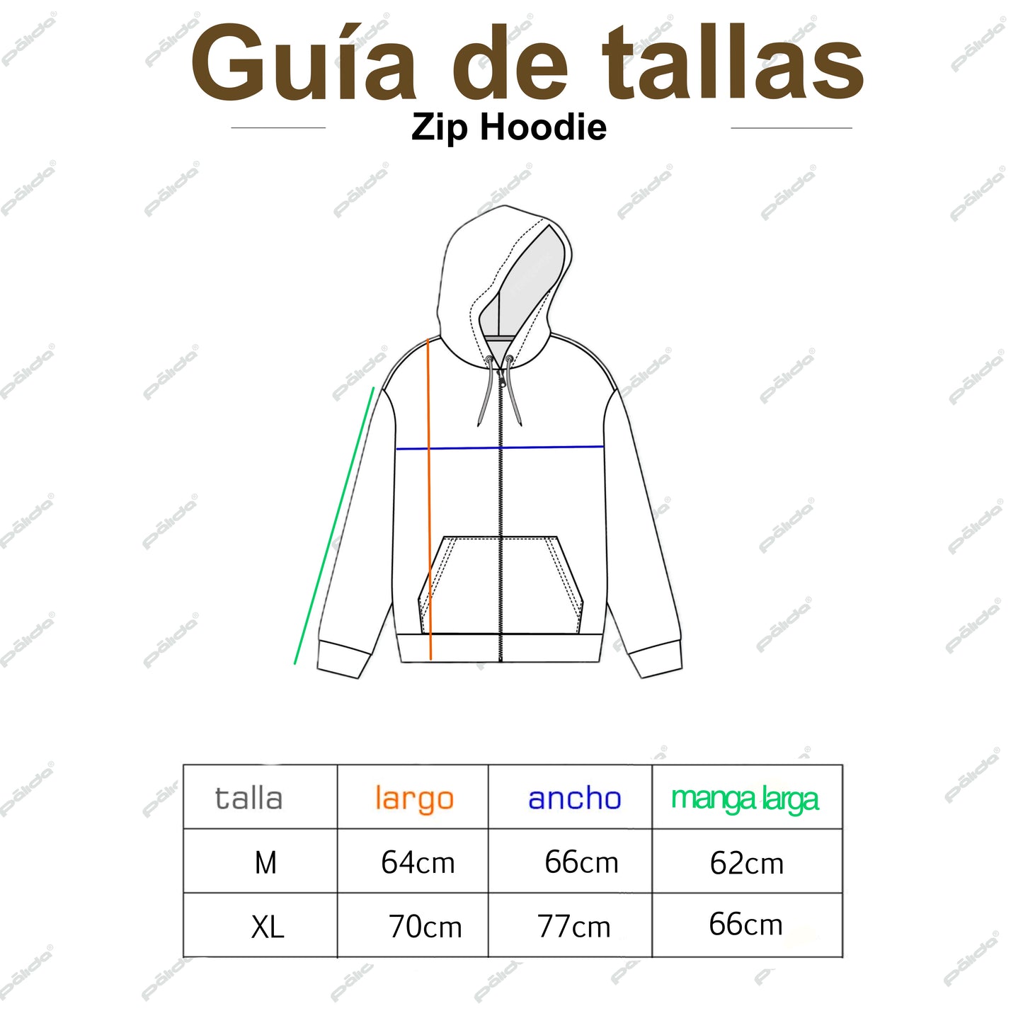 pālida® - RĒVOLUSIōN-VINTAGE™ zip hoodie [oversize/boxy]