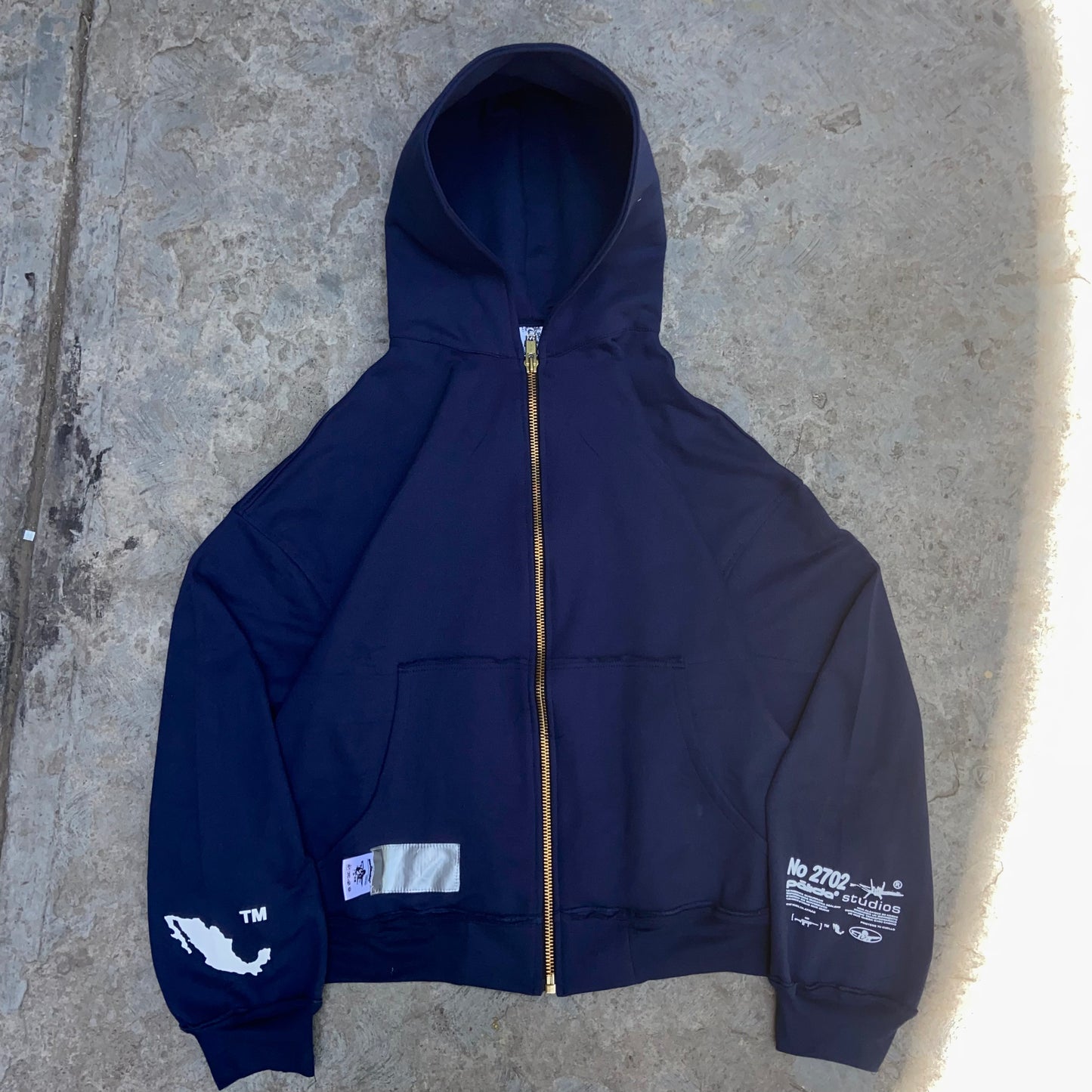 pālida® - SELF dEFENSE 2.0™ zip hoodie [oversize/boxy]