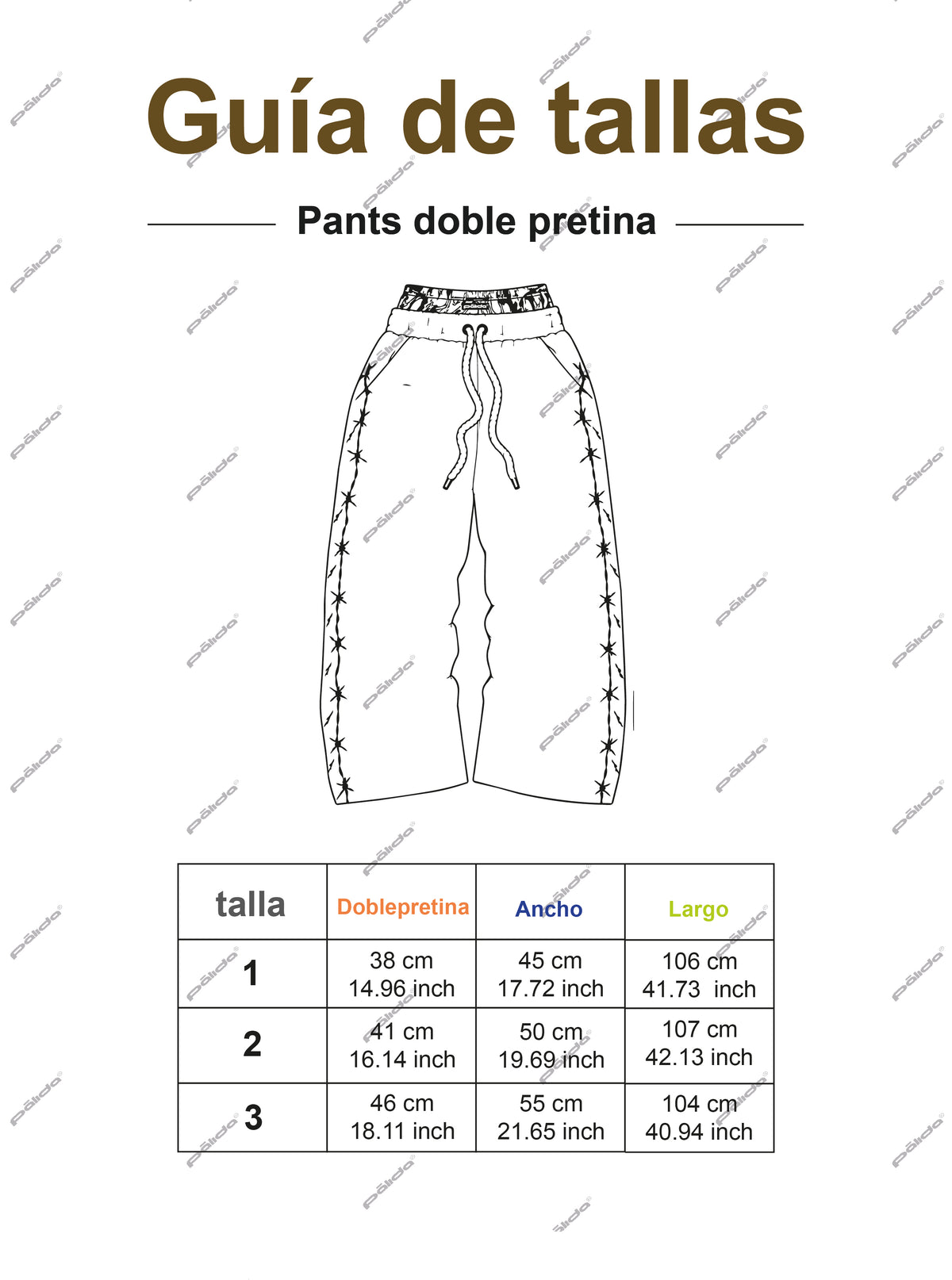 pālida® -FUERZā Pants_double_waist™