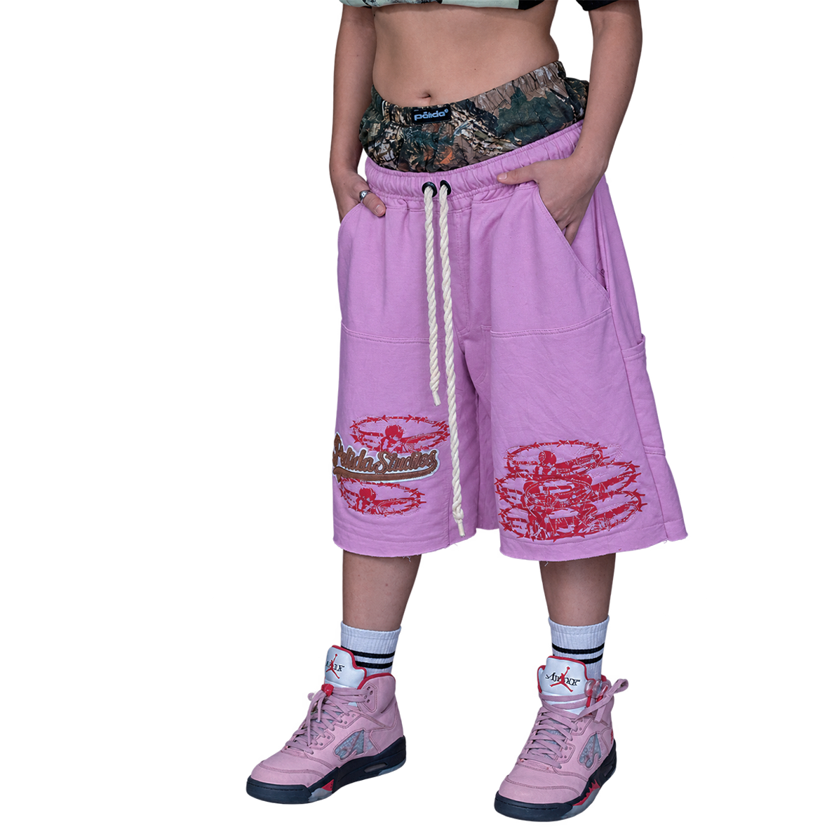 pālida® - FUERZā short_double_waist_MAGENTA™
