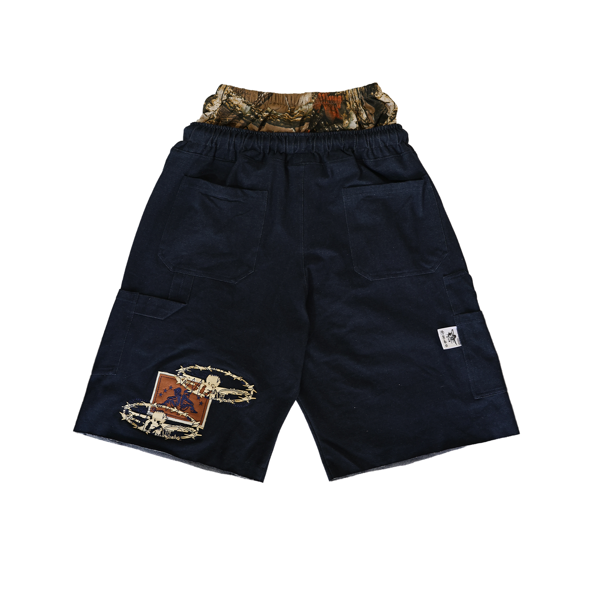 pālida® - FUERZā short_double_waist_BLUE NAVY™