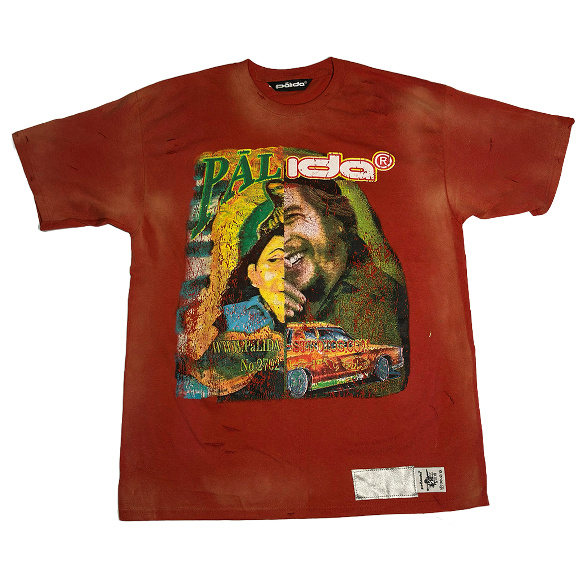 pālida® - “RĒVOLUSIōN-VINTAGE" tee ocre